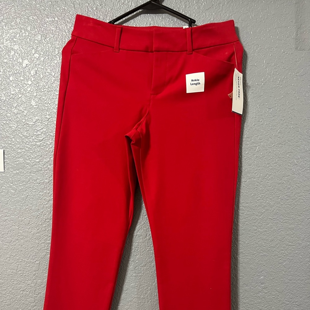 Red Old Navy Pixie Pants